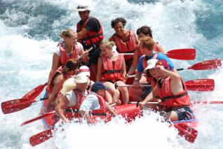 River Rafting Full Day Fun at National Park of Antalya
