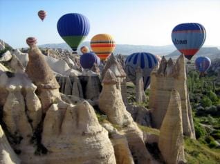 2 Day trip to the Magical Landscape Cappadocia from Side