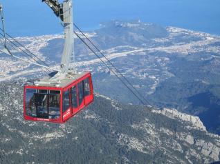 Olympos Cable Car Ride to Tahtali Mountains in Antalya