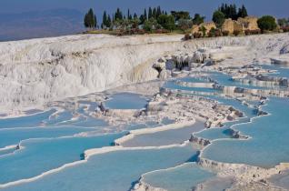 Daily Trip to UNESCO World Heritage Pamukkale from Kemer