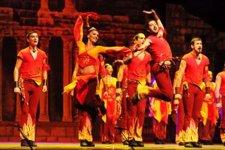 Legendary Dance show Fire of Anatolia at Aspendos Arena